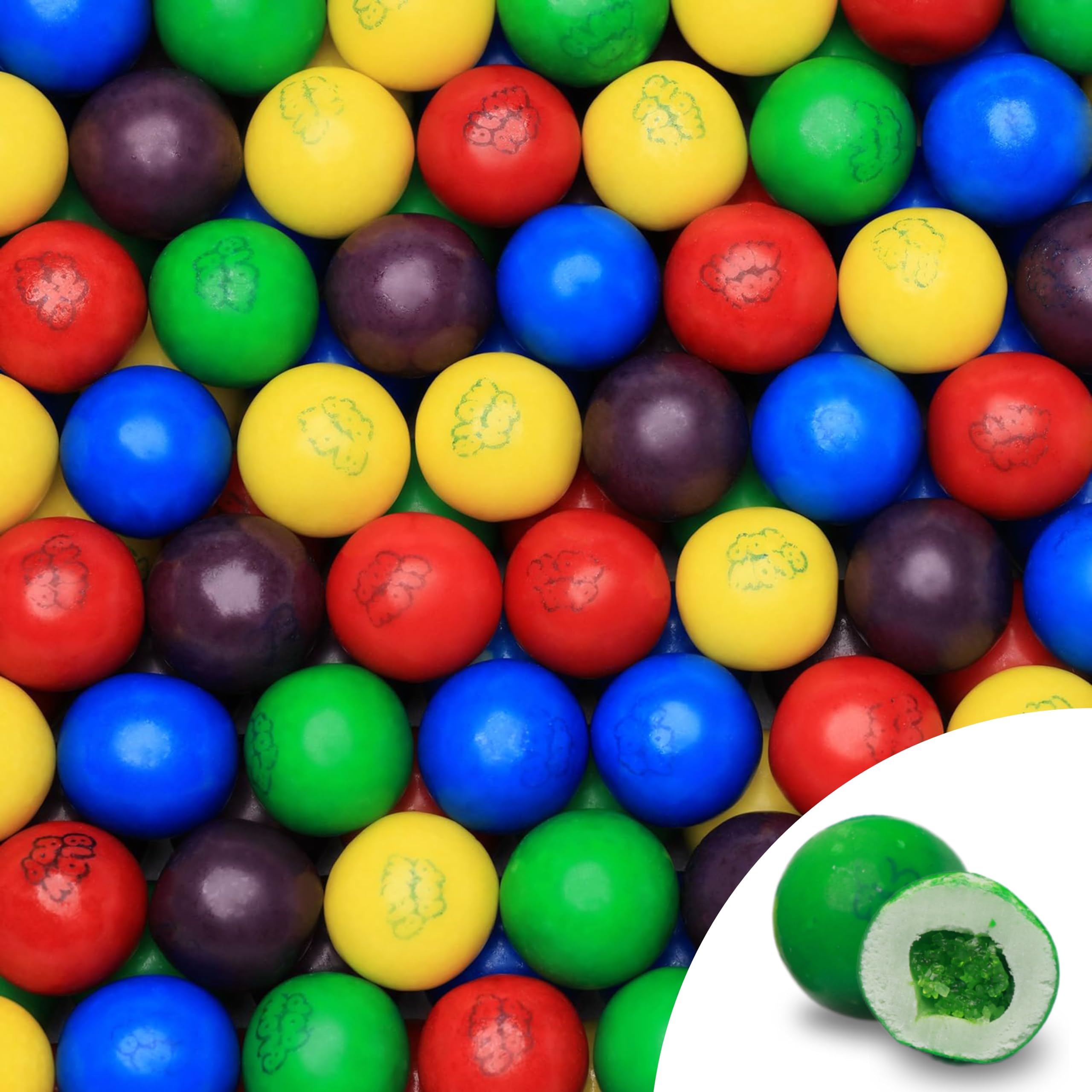 Amazon.com : Gumballs For Gumball Machine Filled with Crushed
